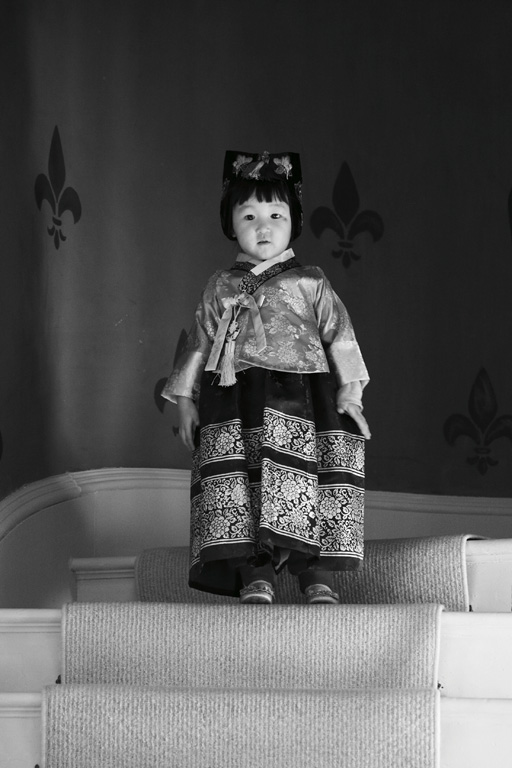Style: "Portrait B&W"